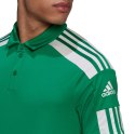 Adidas teamwear Koszulka męska adidas Squadra 21 Polo zielona GP6430