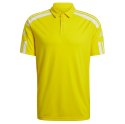 Adidas teamwear Koszulka męska adidas Squadra 21 Polo żółta GP6428