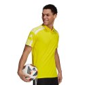 Adidas teamwear Koszulka męska adidas Squadra 21 Polo żółta GP6428