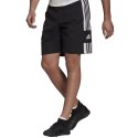 Adidas teamwear Spodenki męskie adidas Squadra 21 Downntime Woven czarne GK9557