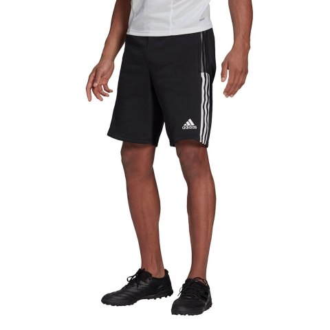 Adidas teamwear Spodenki męskie adidas Tiro 21 Sweat czarne GM7345 Adidas teamwear Spodenki męskie adidas Tiro 21 Sweat czarne GM7345