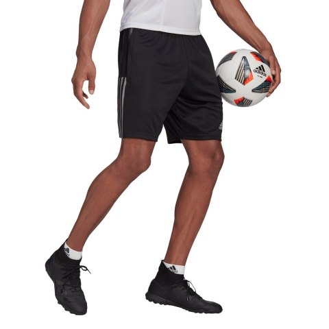 Adidas teamwear Spodenki męskie adidas Tiro Short Reflective Wording GQ1038 Adidas teamwear Spodenki męskie adidas Tiro Short Reflective Wording GQ1038