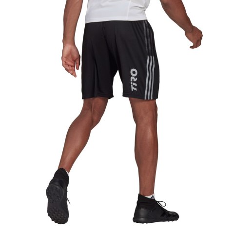 Adidas teamwear Spodenki męskie adidas Tiro Short Reflective Wording GQ1038 Adidas teamwear Spodenki męskie adidas Tiro Short Reflective Wording GQ1038
