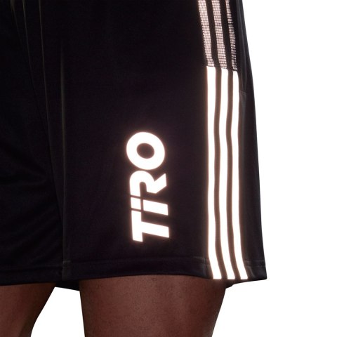 Adidas teamwear Spodenki męskie adidas Tiro Short Reflective Wording GQ1038 Adidas teamwear Spodenki męskie adidas Tiro Short Reflective Wording GQ1038