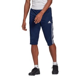 Adidas teamwear Spodnie męskie adidas Tiro 21 3/4 granatowe GH4473