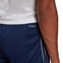 Adidas teamwear Spodnie męskie adidas Tiro 21 3/4 granatowe GH4473