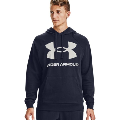 Under Armour Bluza męska Under Armour Rival Fleece Big Logo HD granatowa 1357093 410 Under Armour Bluza męska Under Armour Rival Fleece Big Logo HD granatowa 1357093 410