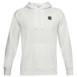 Under Armour Bluza męska Under Armour Rival Fleece Hoodie biała 1357092 112