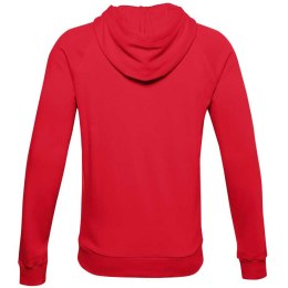 Under Armour Bluza męska Under Armour Rival Fleece Hoodie czerwona 1357092 600