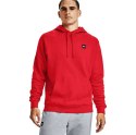 Under Armour Bluza męska Under Armour Rival Fleece Hoodie czerwona 1357092 600