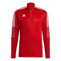 Adidas teamwear Bluza męska adidas Tiro 21 Track czerwona GM7308