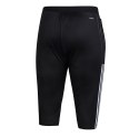 Adidas teamwear Spodnie męskie adidas Tiro 21 3/4 czarne GM7375