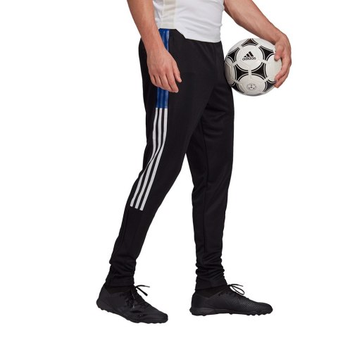 Adidas teamwear Spodnie męskie adidas Tiro 21 Track czarne GJ9866 Adidas teamwear Spodnie męskie adidas Tiro 21 Track czarne GJ9866