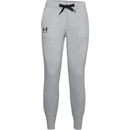 Under Armour Spodnie damskie Under Armour Rival Fleece szary melanż 1356416 035