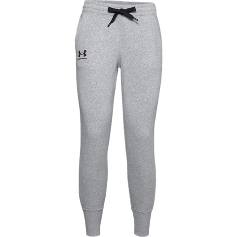 Under Armour Spodnie damskie Under Armour Rival Fleece szary melanż 1356416 035