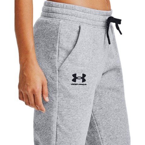 Under Armour Spodnie damskie Under Armour Rival Fleece szary melanż 1356416 035 Under Armour Spodnie damskie Under Armour Rival Fleece szary melanż 1356416 035