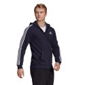 Adidas Bluza męska adidas Essentials Full-Zip Hoodie granatowa GK9033 Adidas Bluza męska adidas Essentials Full-Zip Hoodie granatowa GK9033