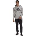 Adidas Dres męski adidas Essentials Tracksuit szaro-czarny GK9653