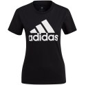 Adidas Koszulka damska adidas Essentials Regular T-Shirt czarna GL0722