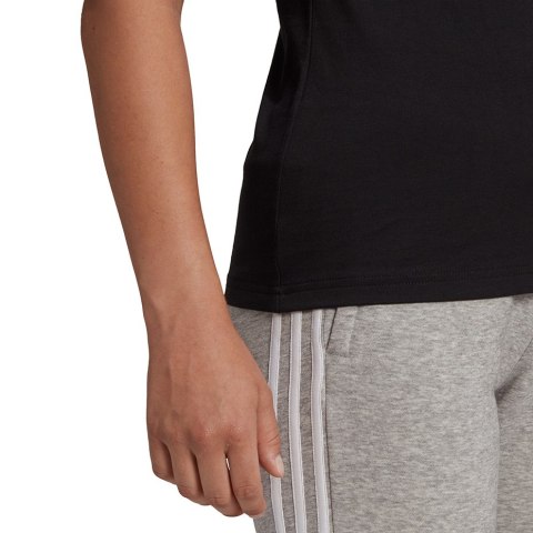 Adidas Koszulka damska adidas Essentials Regular T-Shirt czarna GL0722 Adidas Koszulka damska adidas Essentials Regular T-Shirt czarna GL0722