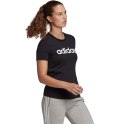 Adidas Koszulka damska adidas Essentials Slim T-Shirt czarna GL0769