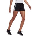 Adidas Spodenki damskie adidas Essentials Slim Shorts czarno-białe GM5523 Adidas Spodenki damskie adidas Essentials Slim Shorts czarno-białe GM5523