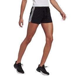 Adidas Spodenki damskie adidas Essentials Slim Shorts czarno-białe GM5523