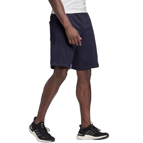 Adidas Spodenki męskie adidas Must Have BOS Short French Terry granatowe FM6349 Adidas Spodenki męskie adidas Must Have BOS Short French Terry granatowe FM6349