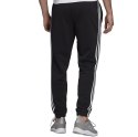 Adidas Spodnie męskie adidas Essentials Tapered Elasticcuff 3 Stripes Pant czarne GK8829 Adidas Spodnie męskie adidas Essentials Tapered Elasticcuff 3 Stripes Pant czarne GK8829