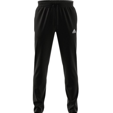 Adidas Spodnie męskie adidas Essentials Tapered Open Hem Pants czarne GK9222 Adidas Spodnie męskie adidas Essentials Tapered Open Hem Pants czarne GK9222