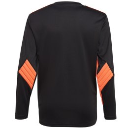 Adidas teamwear Bluza bramkarska dla dzieci adidas Squadra 21 GoalKeeper Jersey Youth pomarańczowo-czarna GK9806