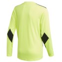 Adidas teamwear Bluza bramkarska dla dzieci adidas Squadra 21 Goalkeeper Jersey Youth czarno-limonkowa GN5794