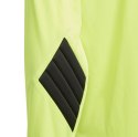 Adidas teamwear Bluza bramkarska dla dzieci adidas Squadra 21 Goalkeeper Jersey Youth czarno-limonkowa GN5794