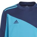 Adidas teamwear Bluza bramkarska dla dzieci adidas Squadra 21 Goalkepper Jersey Youth niebiesko-granatowa GN6947