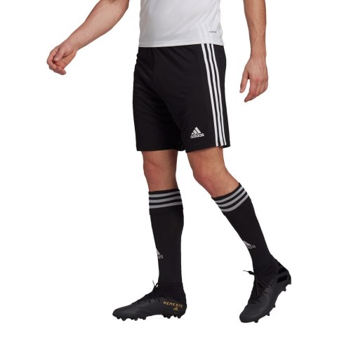Adidas teamwear Spodenki męskie adidas Squadra 21 Short czarne GN5776 Adidas teamwear Spodenki męskie adidas Squadra 21 Short czarne GN5776