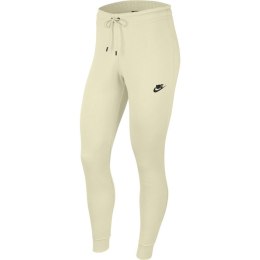 Nike Spodnie damskie Nike Essntl Flc Mr Pnt Tight beżowe BV4099 113