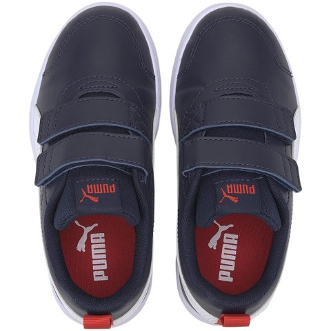 Puma Buty dla dzieci Puma Courtflex v2 V PS granatowo-białe 371543 01 Puma Buty dla dzieci Puma Courtflex v2 V PS granatowo-białe 371543 01