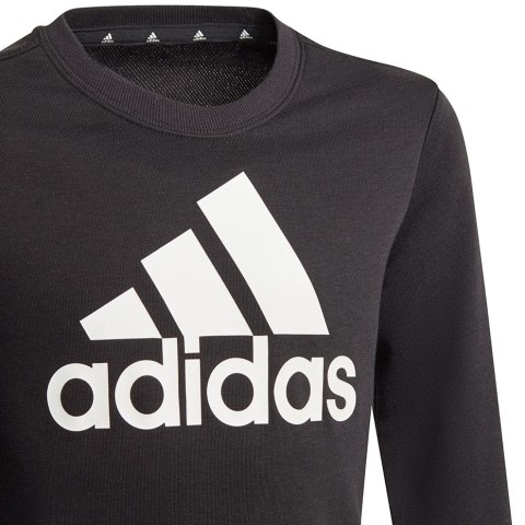 Adidas Bluza dla dzieci adidas Essentials Big Logo Sweattshirt czarna GP0040 Adidas Bluza dla dzieci adidas Essentials Big Logo Sweattshirt czarna GP0040