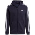 Adidas Bluza męska adidas Essentials Full-Zip Hoodie granatowa GK9053 Adidas Bluza męska adidas Essentials Full-Zip Hoodie granatowa GK9053
