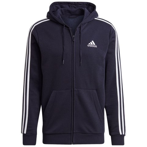 Adidas Bluza męska adidas Essentials Full-Zip Hoodie granatowa GK9053 Adidas Bluza męska adidas Essentials Full-Zip Hoodie granatowa GK9053