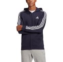 Adidas Bluza męska adidas Essentials Full-Zip Hoodie granatowa GK9053 Adidas Bluza męska adidas Essentials Full-Zip Hoodie granatowa GK9053