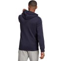 Adidas Bluza męska adidas Essentials Full-Zip Hoodie granatowa GK9053 Adidas Bluza męska adidas Essentials Full-Zip Hoodie granatowa GK9053