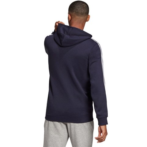 Adidas Bluza męska adidas Essentials Full-Zip Hoodie granatowa GK9053 Adidas Bluza męska adidas Essentials Full-Zip Hoodie granatowa GK9053