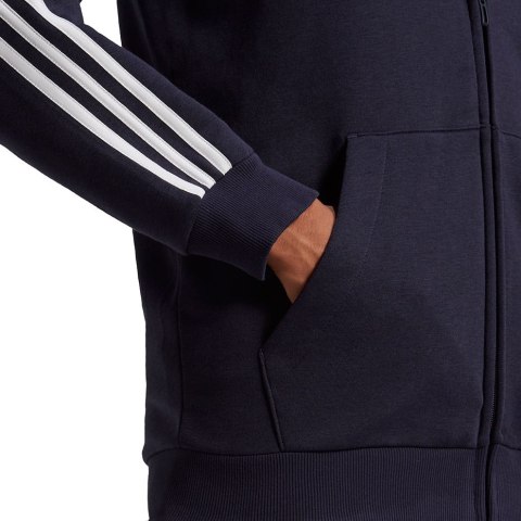 Adidas Bluza męska adidas Essentials Full-Zip Hoodie granatowa GK9053 Adidas Bluza męska adidas Essentials Full-Zip Hoodie granatowa GK9053