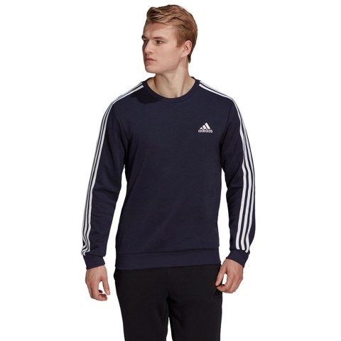 Adidas Bluza męska adidas Essentials Sweatshirt granatowa GK9079 Adidas Bluza męska adidas Essentials Sweatshirt granatowa GK9079