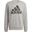 Adidas Bluza męska adidas Essentials Sweatshirt szara GK9077 Adidas Bluza męska adidas Essentials Sweatshirt szara GK9077