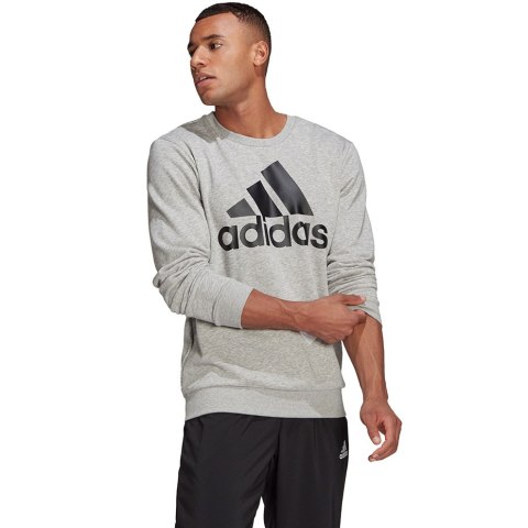 Adidas Bluza męska adidas Essentials Sweatshirt szara GK9077 Adidas Bluza męska adidas Essentials Sweatshirt szara GK9077