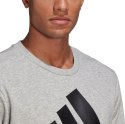 Adidas Bluza męska adidas Essentials Sweatshirt szara GK9077 Adidas Bluza męska adidas Essentials Sweatshirt szara GK9077