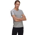 Adidas Koszulka damska adidas Essentials Slim T-shirt szara GL0785