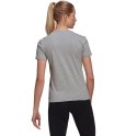 Adidas Koszulka damska adidas Essentials Slim T-shirt szara GL0785